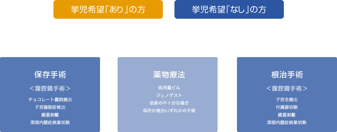 治療方法の選択画像