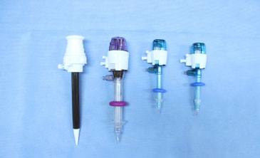 腹腔鏡手術に使用する器具トロッカー画像